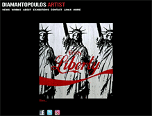 Tablet Screenshot of diamantopoulos.ch
